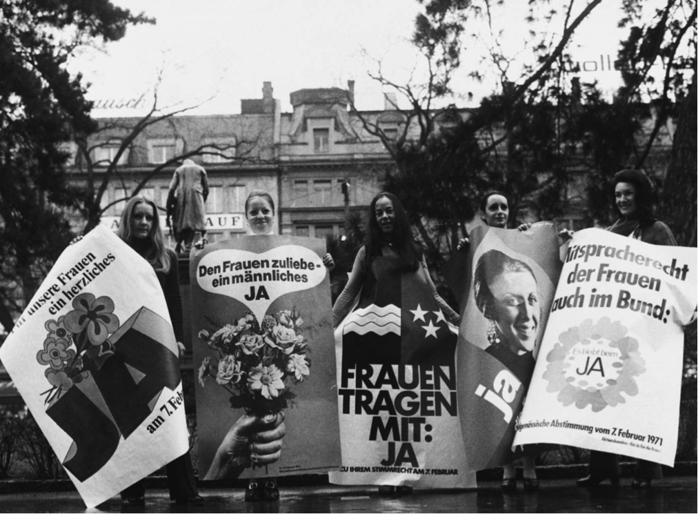 Focus sur la Suisse : les obstacles qui ont conduit au vote tardif des femmes en 1971