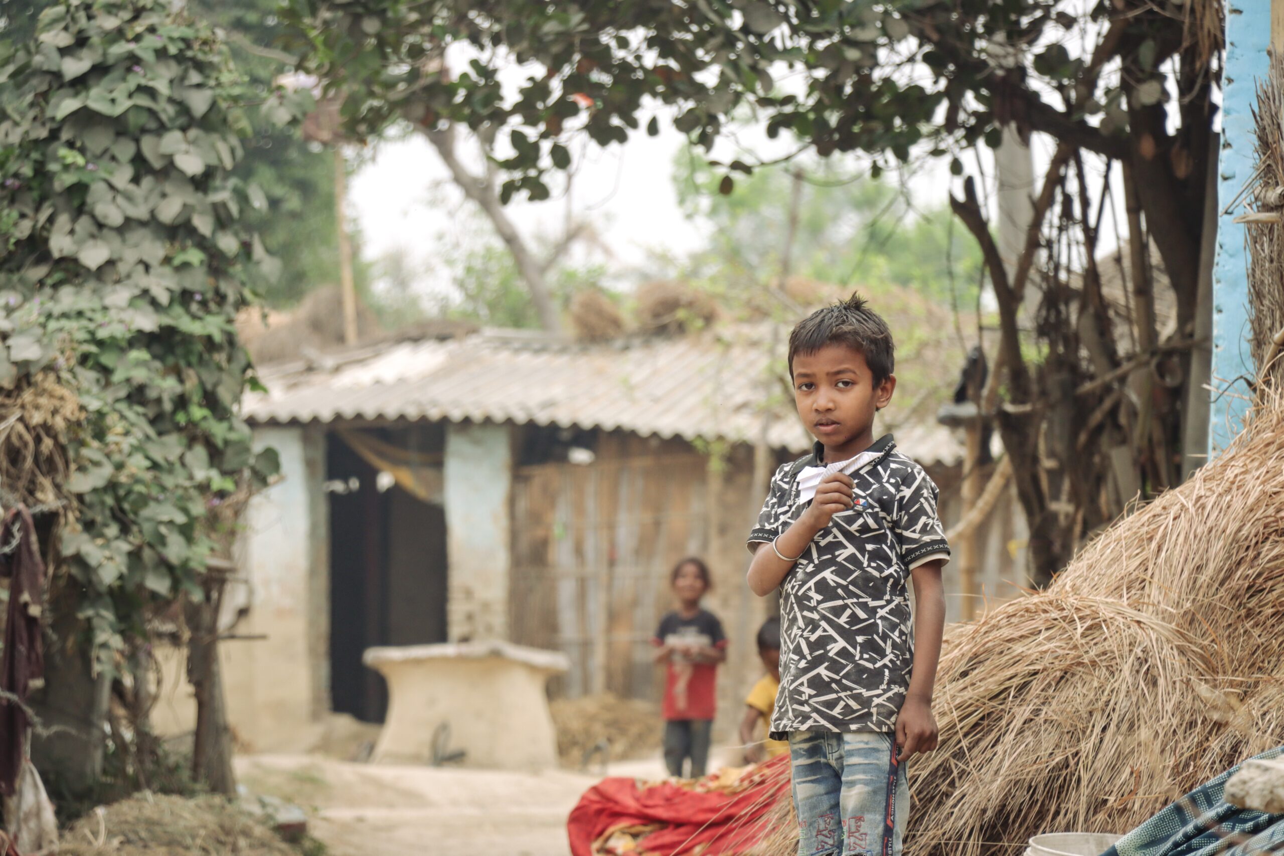 Les enfants des zones rurales
